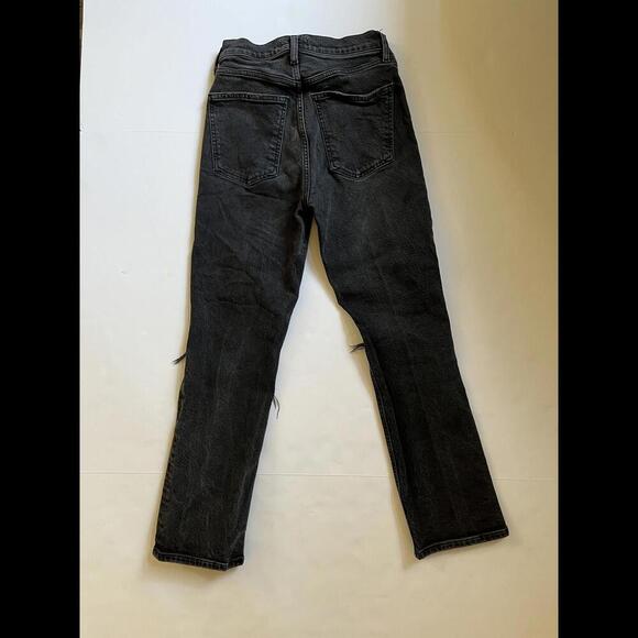 Women's AGOLDE Wilder Ripped Straight Leg Jean size 25 - Picture 4 of 6